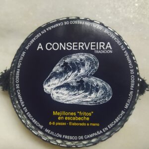 Mejillones fritos en escabeche de las Rías Gallegas 6/8 piezas