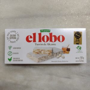 Turrón el lobo Alicante 150gr
